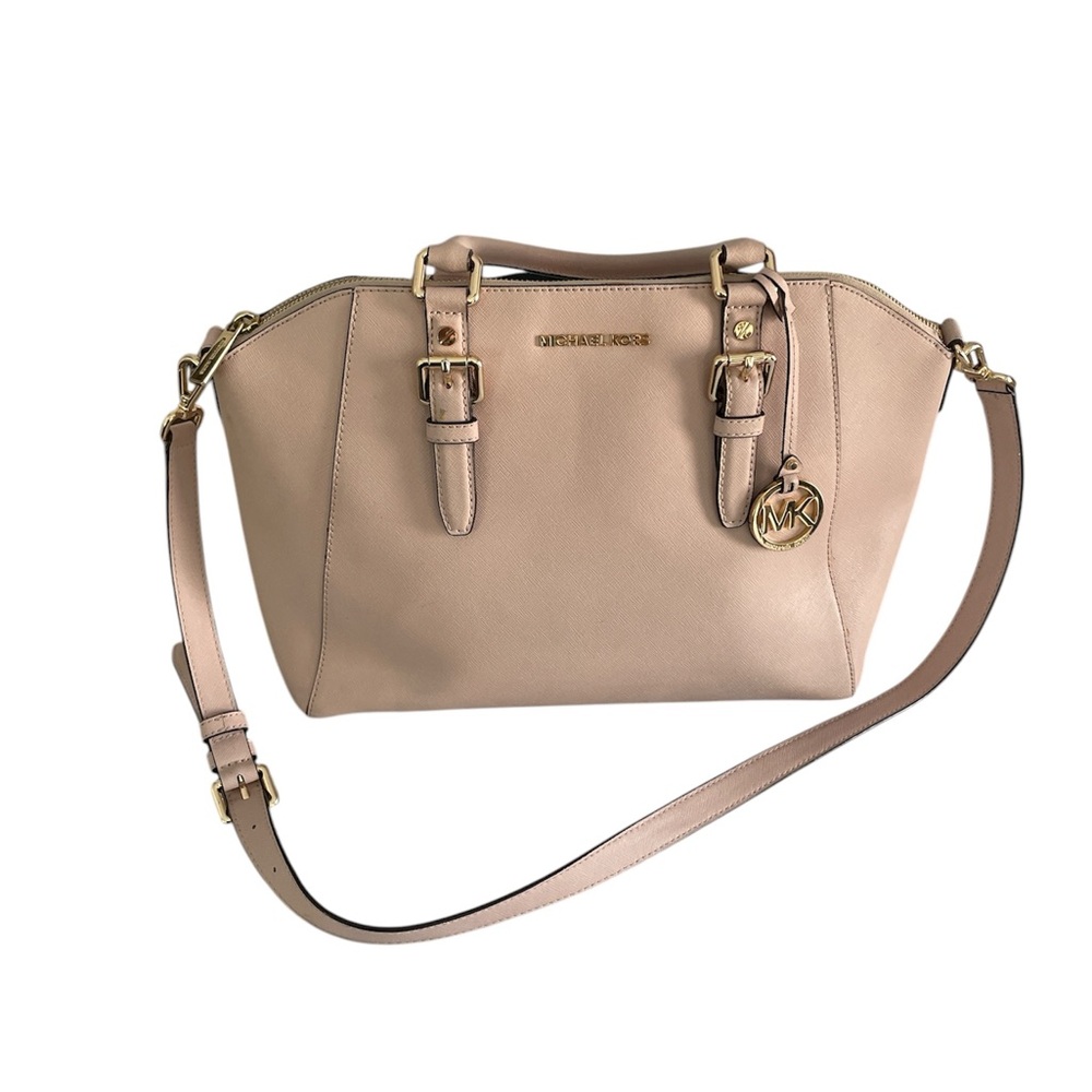 Michael Kors Soft Pink Leather Satchel
